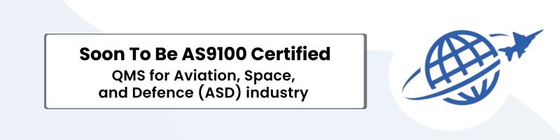 HanaV Manufacturing AS9001 Cerify Soon